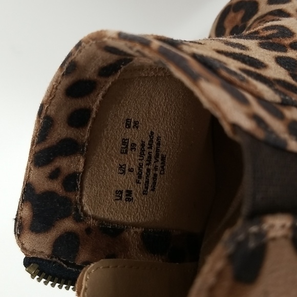 Soul Naturalizer "Dame" Leopard Bootie Size 9 - Picture 9 of 16
